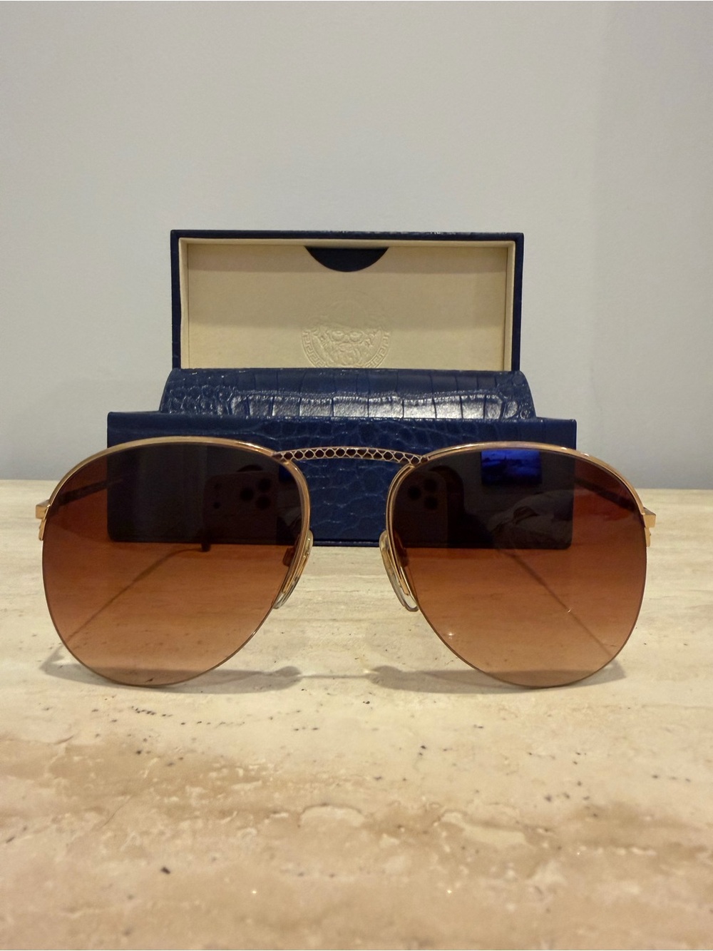 Vintage 1980s Neostyle Aviator Sunglasses (NOS)